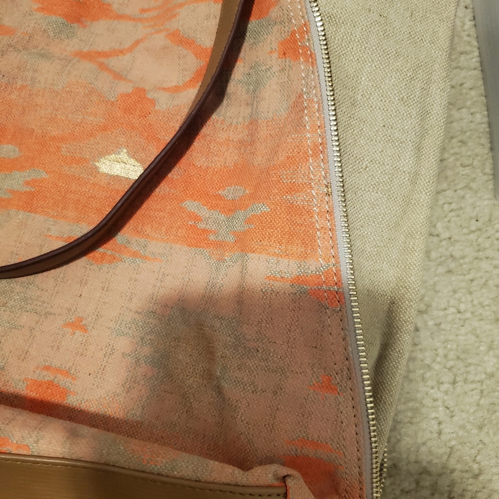 Stella & Dot Canvas Bag. NWOT. - Picture 9 of 13